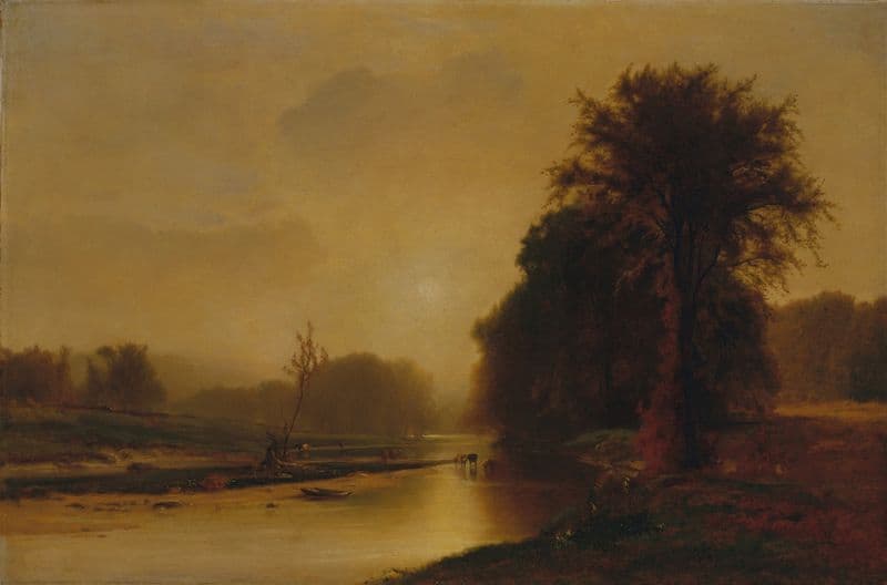 Autumn Meadows as a canvas print