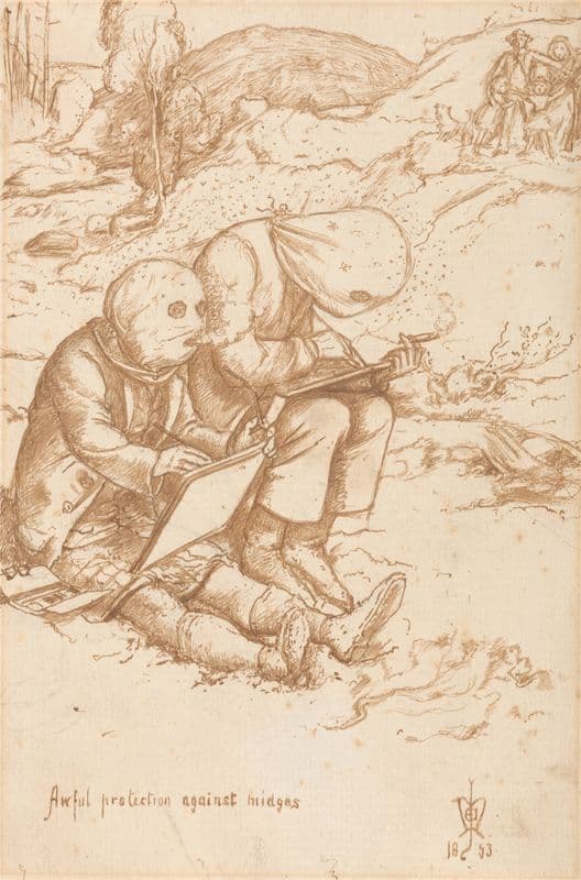 Awful Protection Against Midges as a canvas print