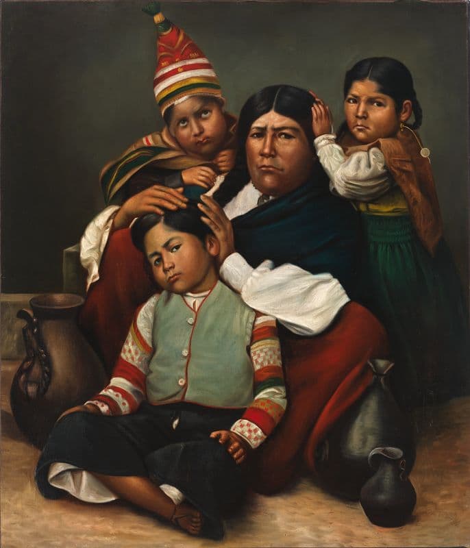 Aymara (ca. 1890-1892) as a canvas print