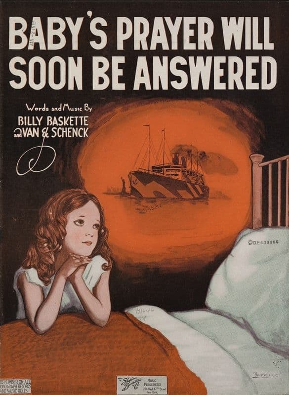 Baby’s Prayer Will Soon Be Answered as a canvas print