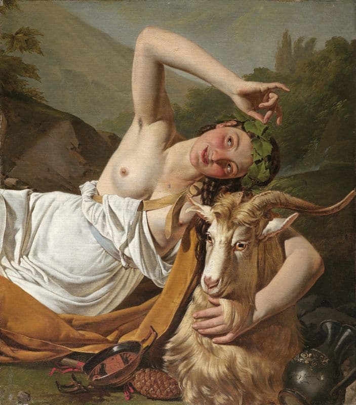 Bacchanal as a canvas print