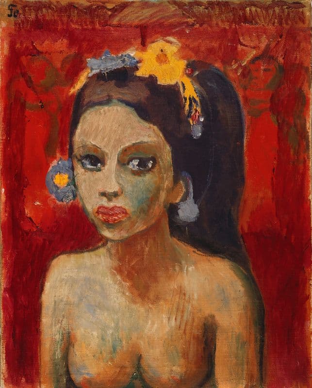 Balinesin (I) as a canvas print