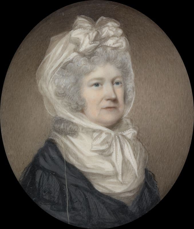 BAnne Goodriche, Wife of Thomas Percy, Bishop of Dromore as a canvas print