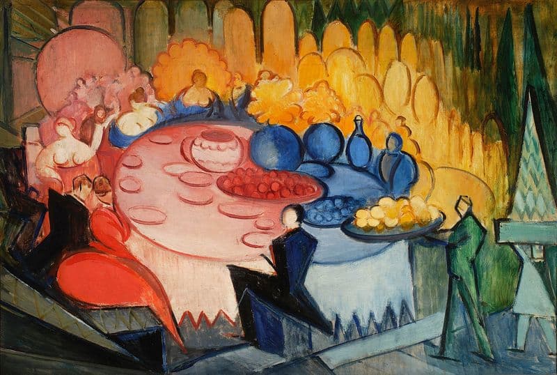 Banquet as a canvas print