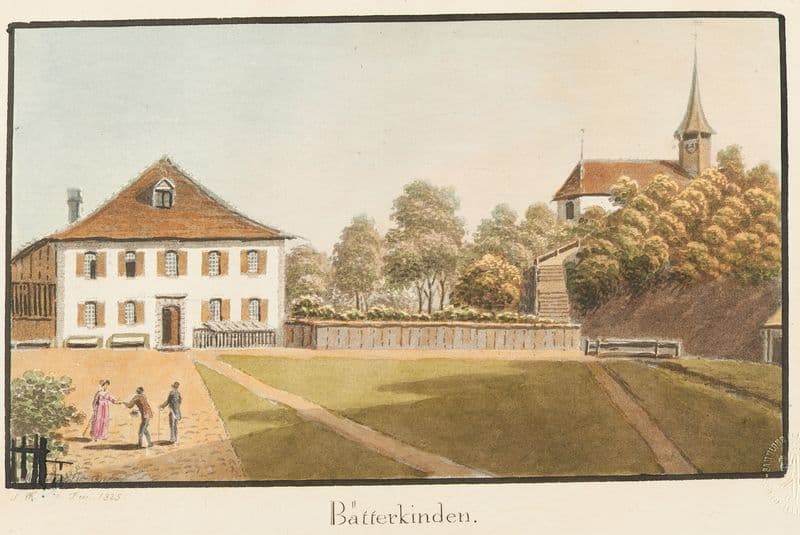 Bätterkinden as a canvas print
