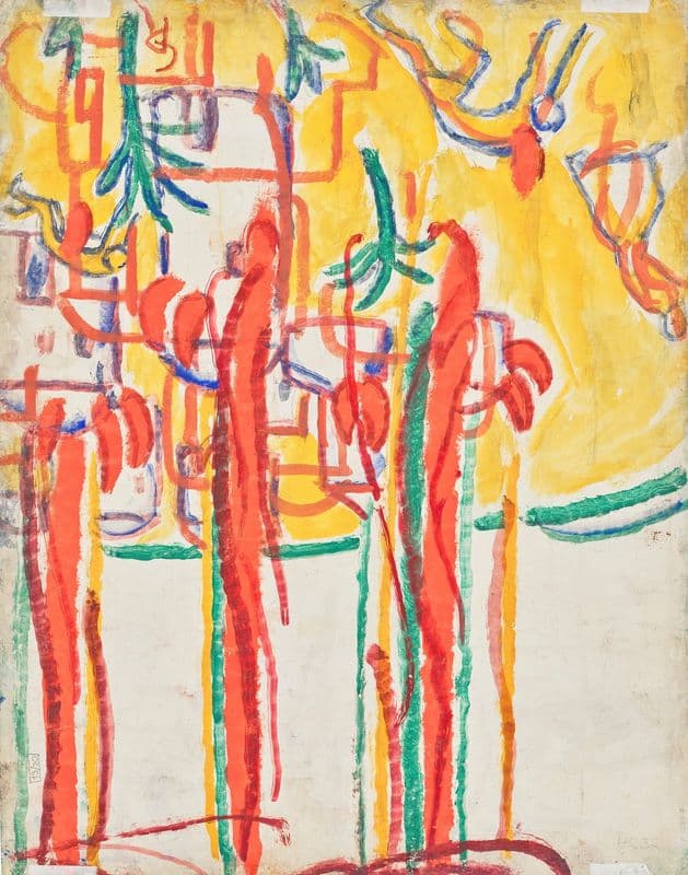 Bäume as a canvas print