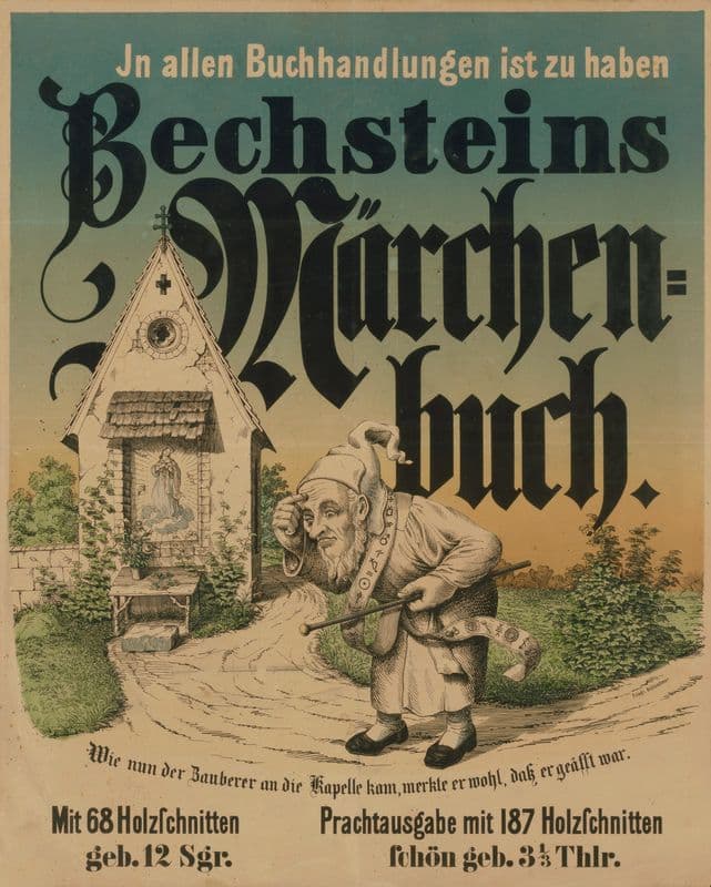 Bechsteins Märchenbuch as a canvas print
