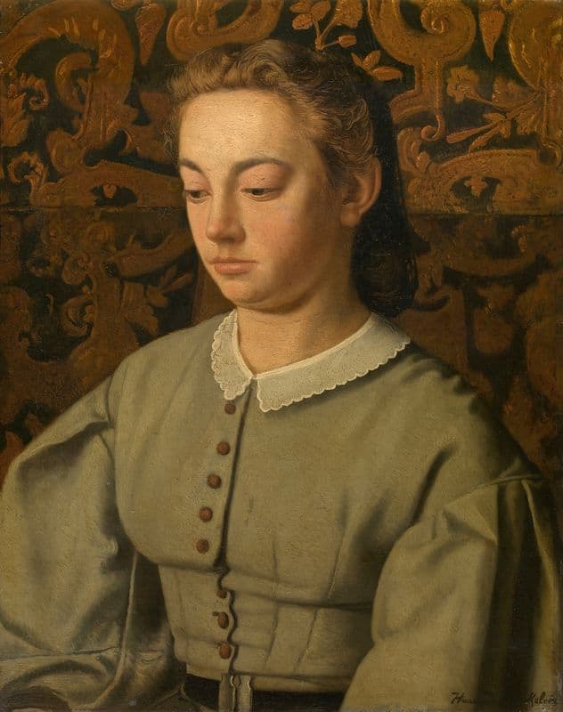 Betsy De Braekeleer, the Painter’s Sister as a canvas print