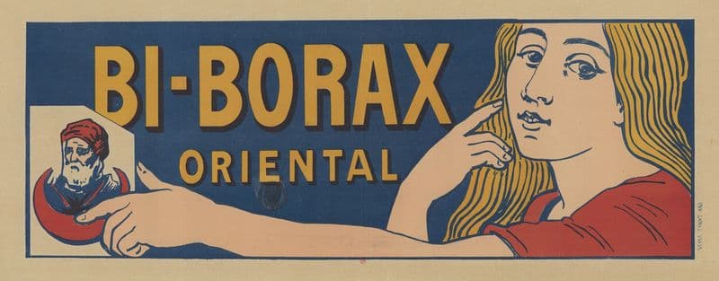 Bi-borax oriental as a canvas print