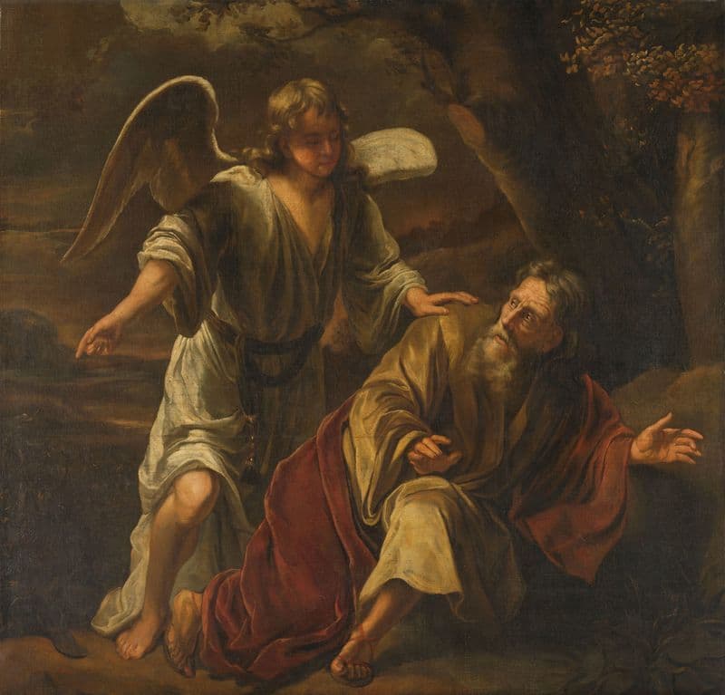 Biblical Scene (c. 1645 - c. 1669) as a canvas print