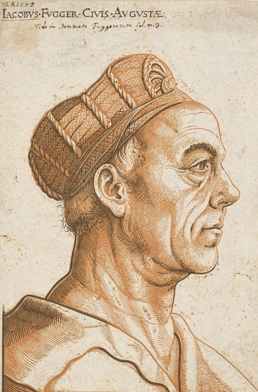 Bildnis Jakob Fugger as a canvas print