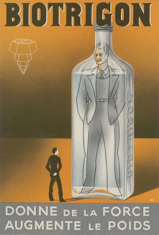 Biotrigon (1910-1950) as a canvas print