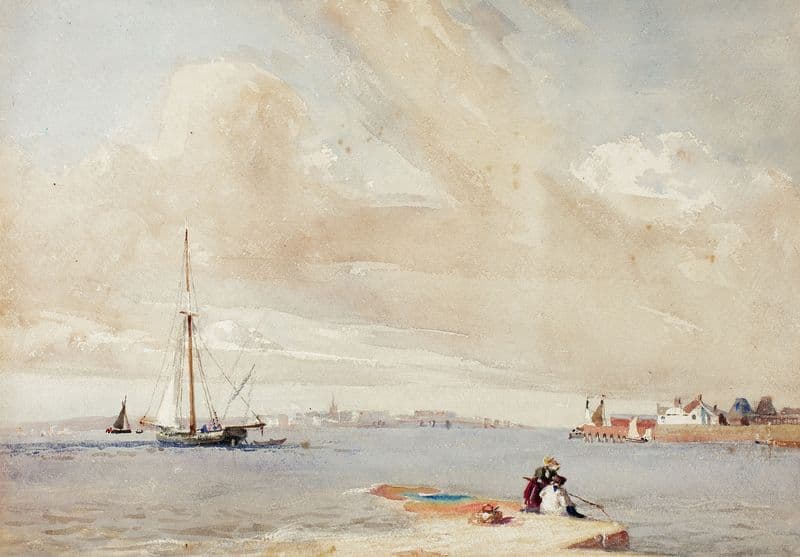 Birkenhead from Herculaneum Potteries as a canvas print