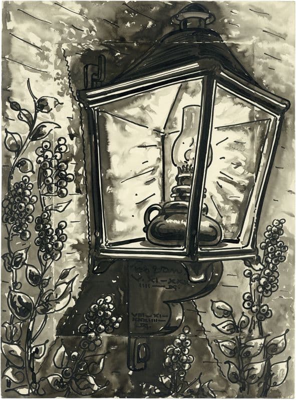 bis Lantaarn as a canvas print