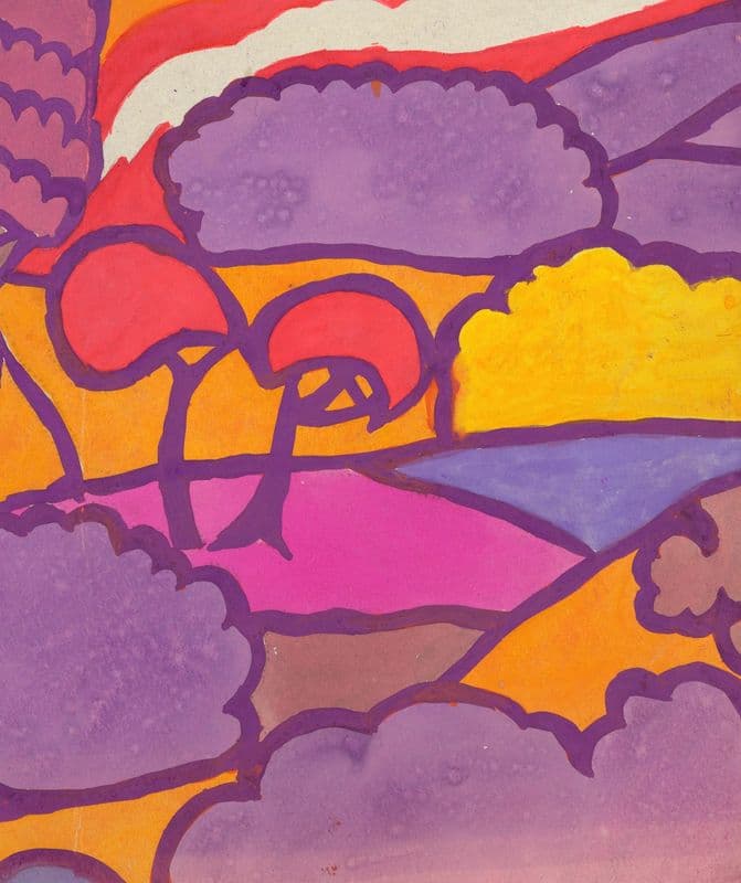 Bisamberg (1910–16) as a canvas print