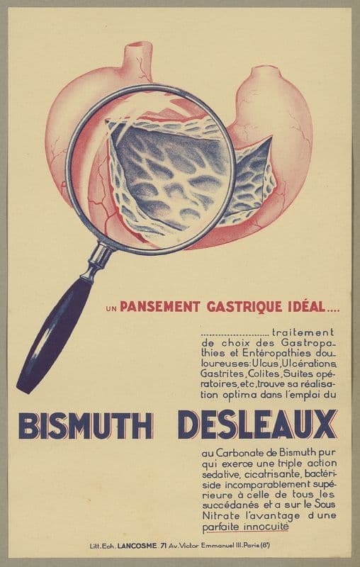 Bismuth Desleaux (1910-1950) as a canvas print
