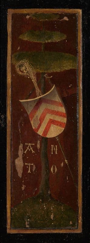Blazon of Antonius Tsgrooten as a canvas print