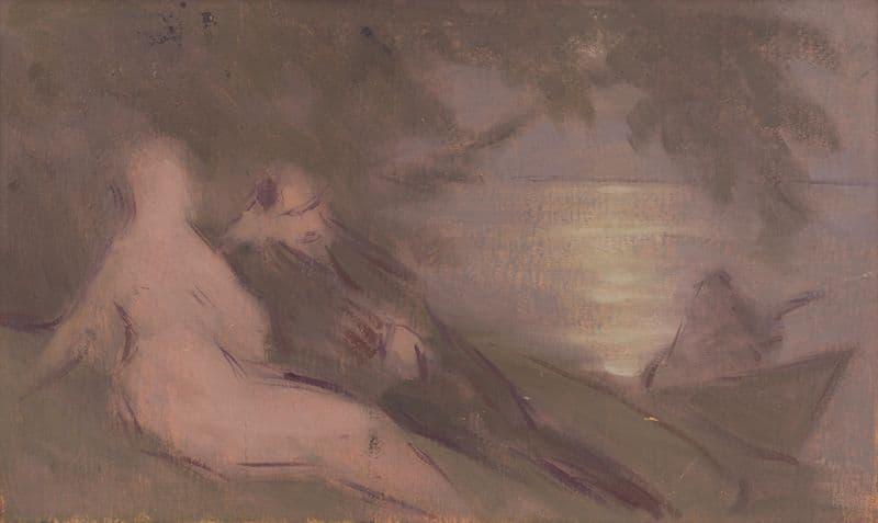 Blending of Soul (1895–1900) as a canvas print
