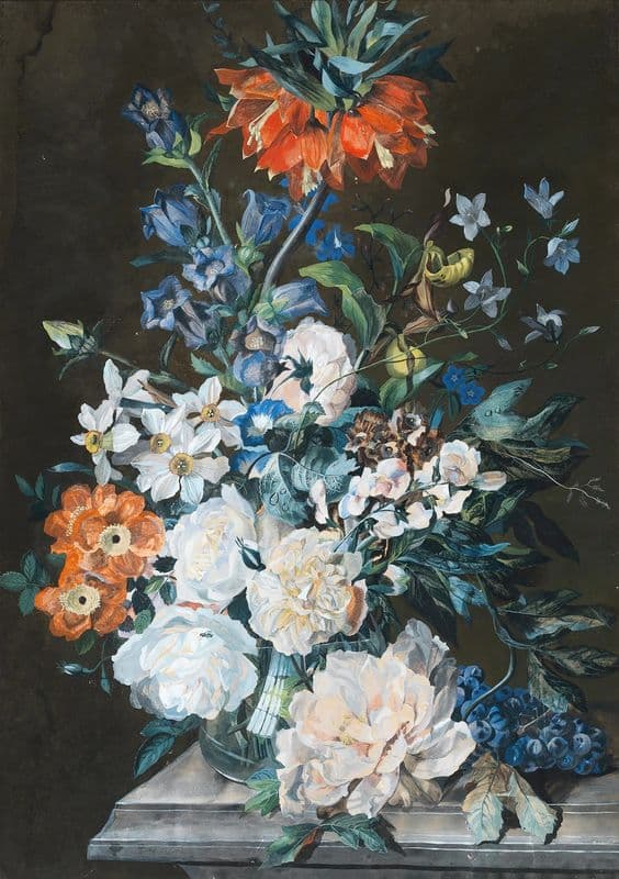 Blumenstilleben as a canvas print
