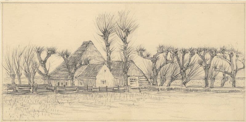 Boerderij as a canvas print