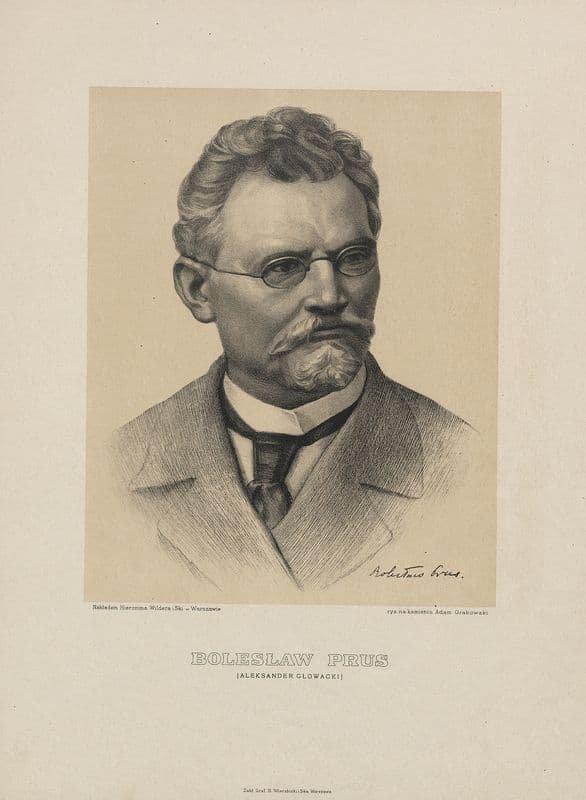 Bolesław Prus as a canvas print