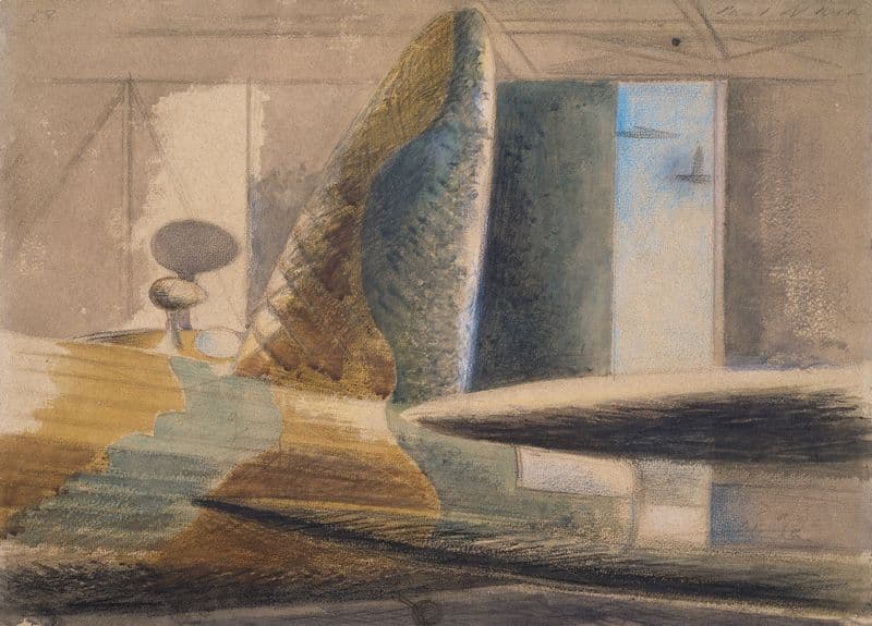 Bomber Lair – Egg and Fin as a canvas print