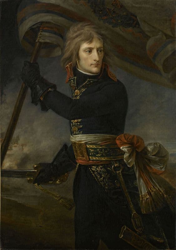 Bonaparte at the Bridge of Arcole as a canvas print