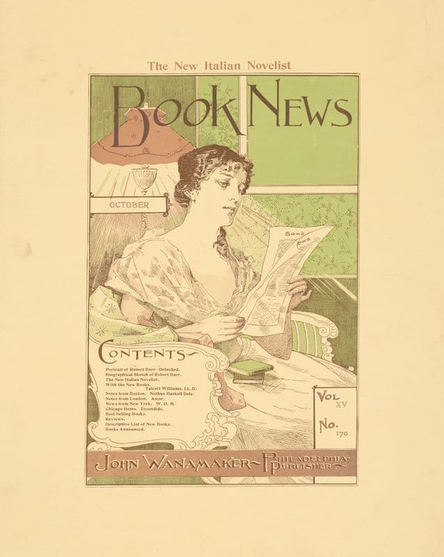 Book News (October) Vol. XV No. 170. as a canvas print