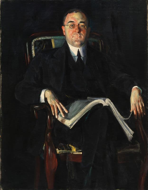 Boris Alexandrovich Bakhmeteff, Russian Ambassador as a canvas print