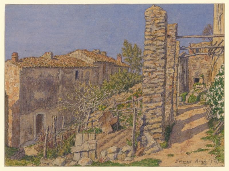Bormes as a canvas print
