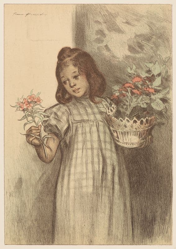 Bouqueterie as a canvas print