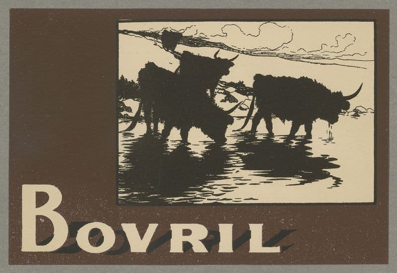 Bovril (1910-1950) as a canvas print