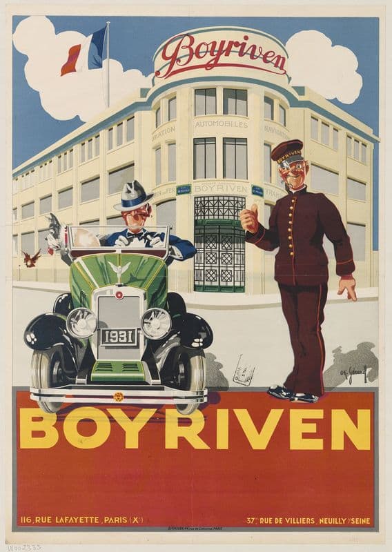 Boyriven as a canvas print