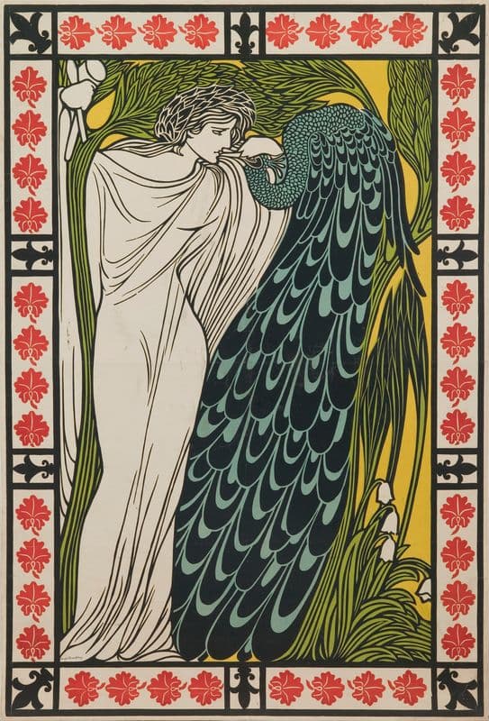 Bradley; His Book (The Kiss) as a canvas print