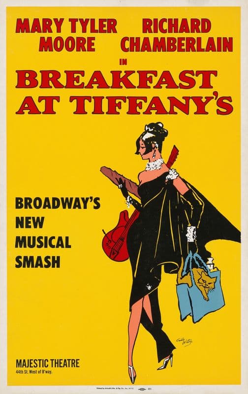 Breakfast at Tiffany’s as a canvas print