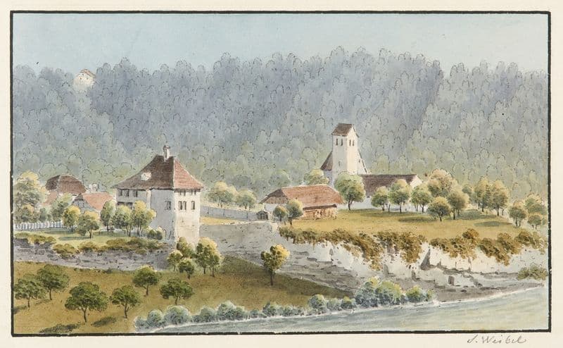Bremgarten as a canvas print