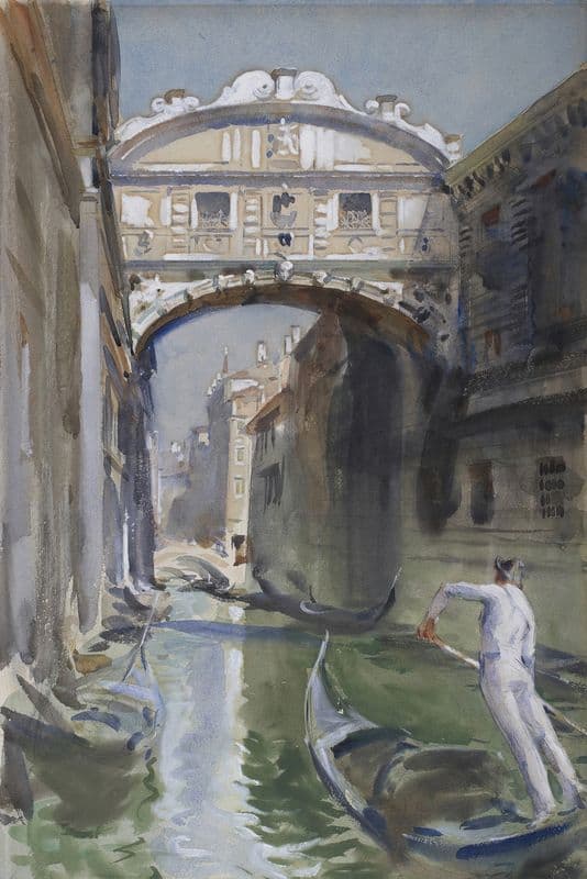 Bridge of Sighs as a canvas print