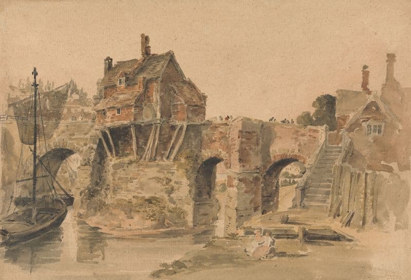 Bridgnorth as a canvas print
