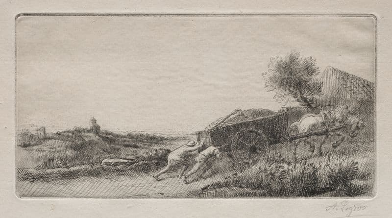 Bringing the Hay Home (c. 1890–1904) as a canvas print