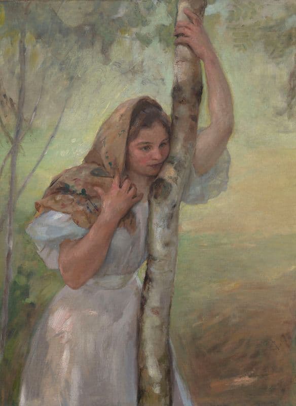 Brzózka as a canvas print