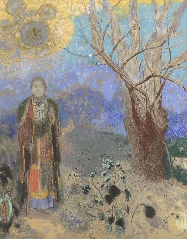 Buddha (1906 - 1907) as a canvas print