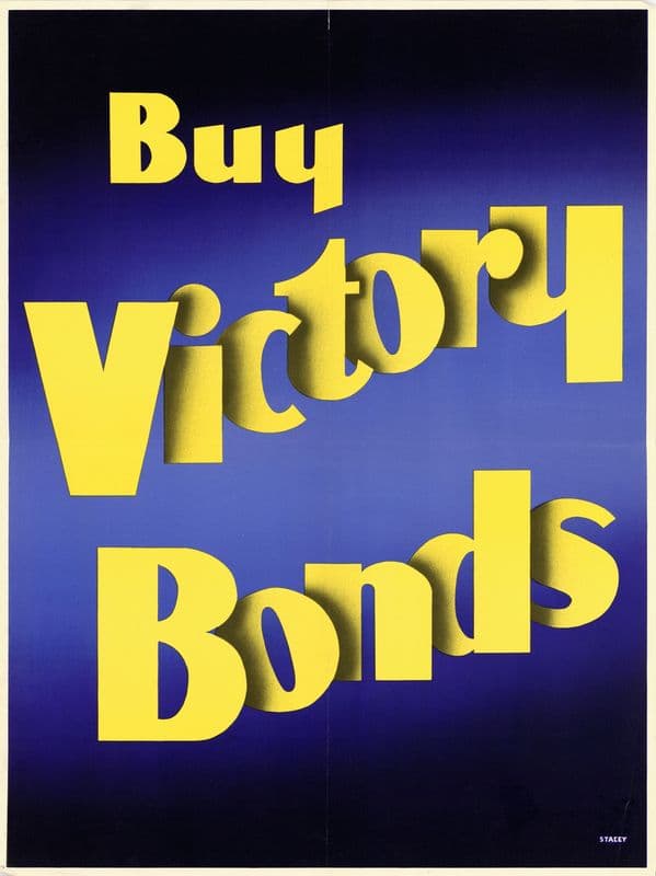 Buy Victory Bonds as a canvas print