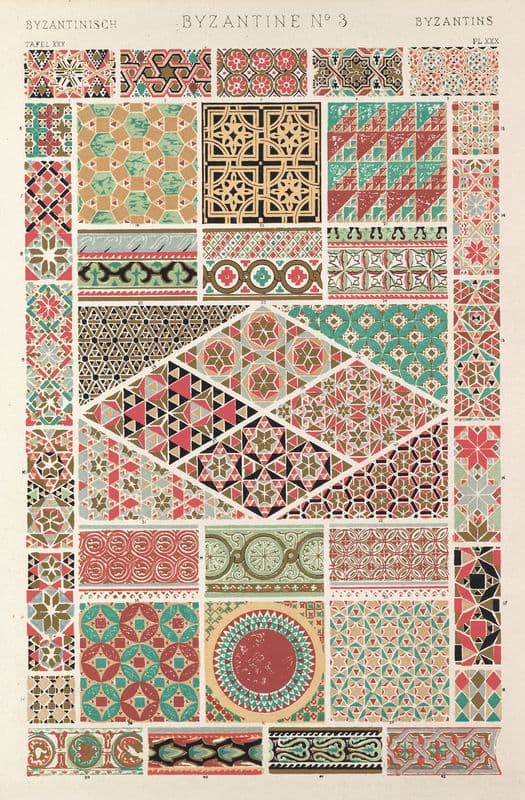 Byzantine No.3 as a canvas print