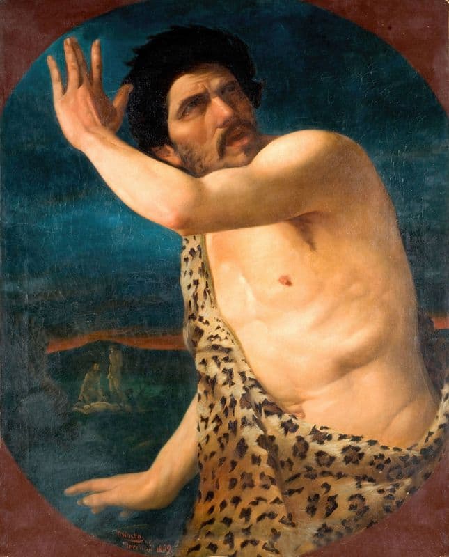Cain as a canvas print