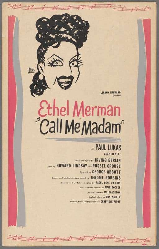 Call Me Madam as a canvas print
