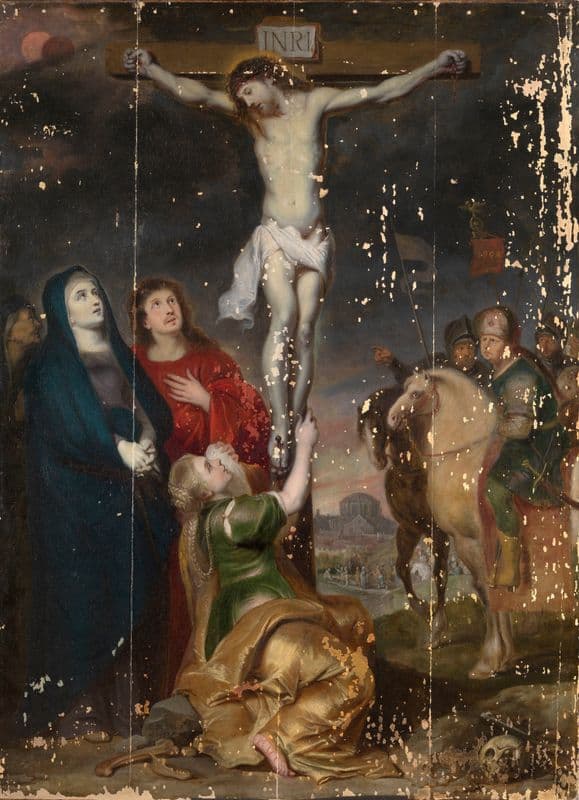 Calvary as a canvas print