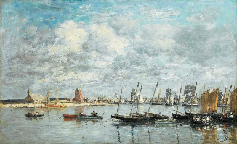 Camaret, Le Port as a canvas print