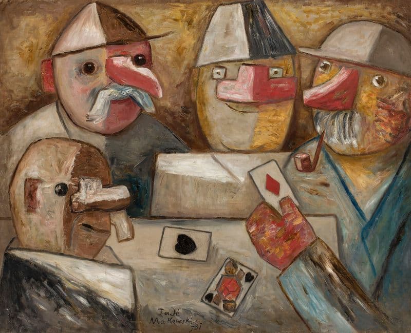 Card game as a canvas print