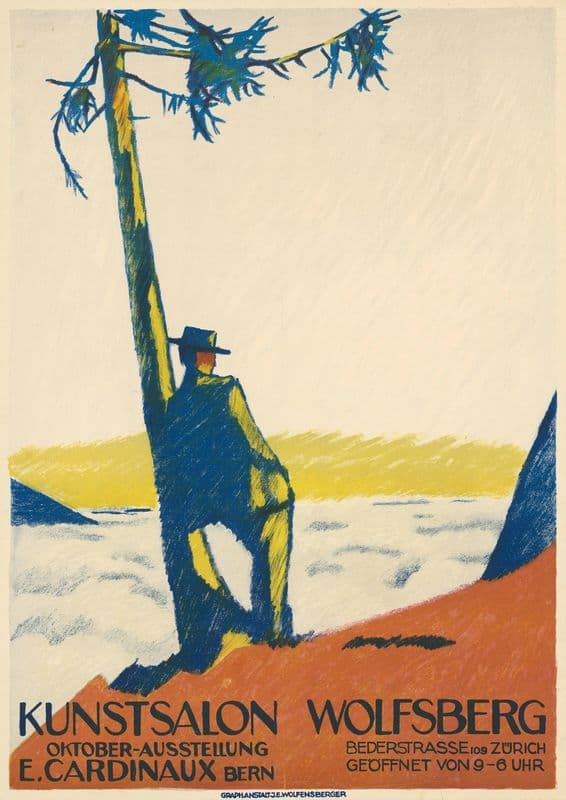 Cardinaux-Ausstellung Kunstsalon Wolfsberg as a canvas print