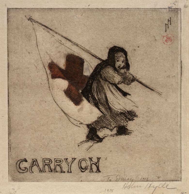 Carry On as a canvas print